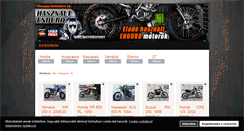 Desktop Screenshot of hasznaltenduro.hu